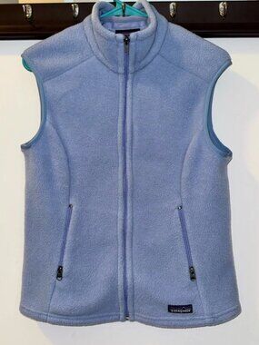 Patagonia Synchilla Light Blue Vest Size Medium